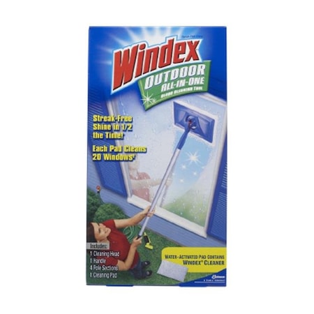 Sc Johnson Sc Johnson J30 70117 Outdoor All-In-One Glass Cleaning Tool Kit -6 pack J30 70117